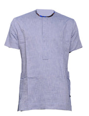 Ankara Cotton Short Sleeve Shirt - Afrocentric Fashion Store-Ebbyz