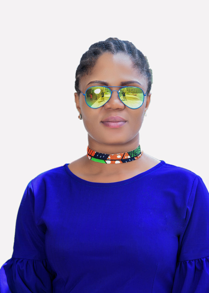 Ankara Neck Choker - Afrocentric Fashion Store-Ebbyz