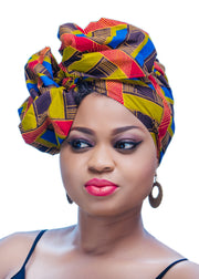 Head Wrap - Afrocentric Fashion Store-Ebbyz