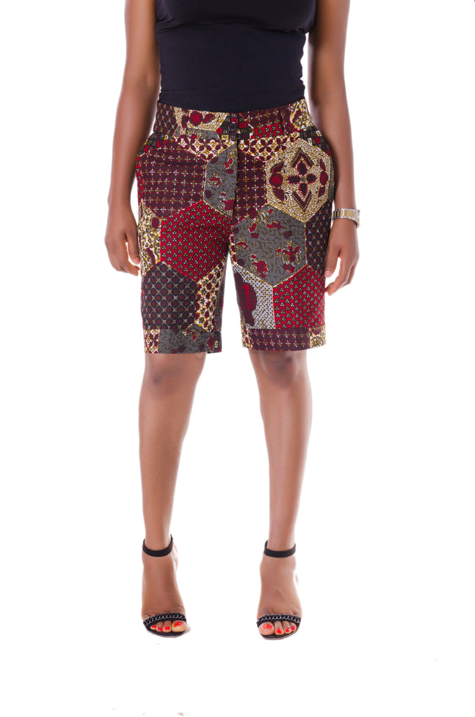 Ugo Mid Shorts - Afrocentric Fashion Store-Ebbyz