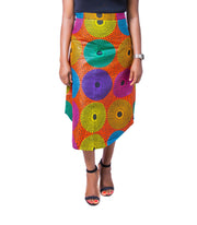 Jenifa Ankara A-Line Skirt - Afrocentric Fashion Store-Ebbyz