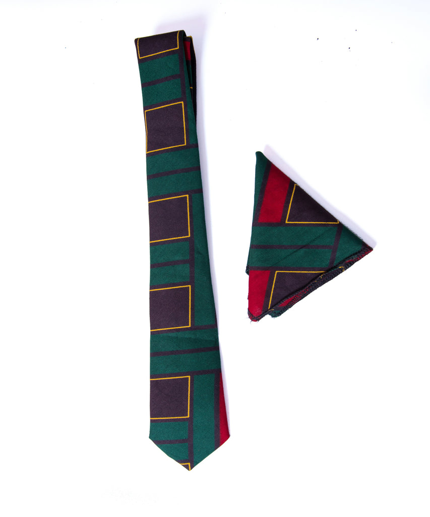 Ankara Tie For Men - Afrocentric Fashion Store-Ebbyz